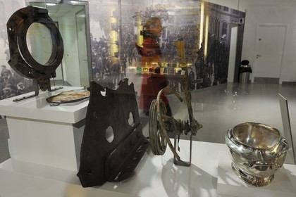 United Kingdom, Northern Ireland, Cultra near Belfast, Ulster Folk and Transport Museum, object from the RMS Titanic wreck