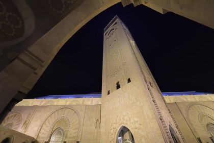 Morocco, Casablanca, Grand Hassan II Mosque