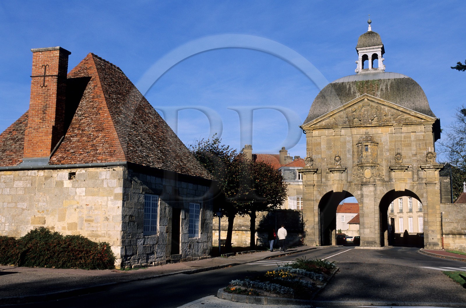 France, Haute Marne, Langres, Porte des Moulins