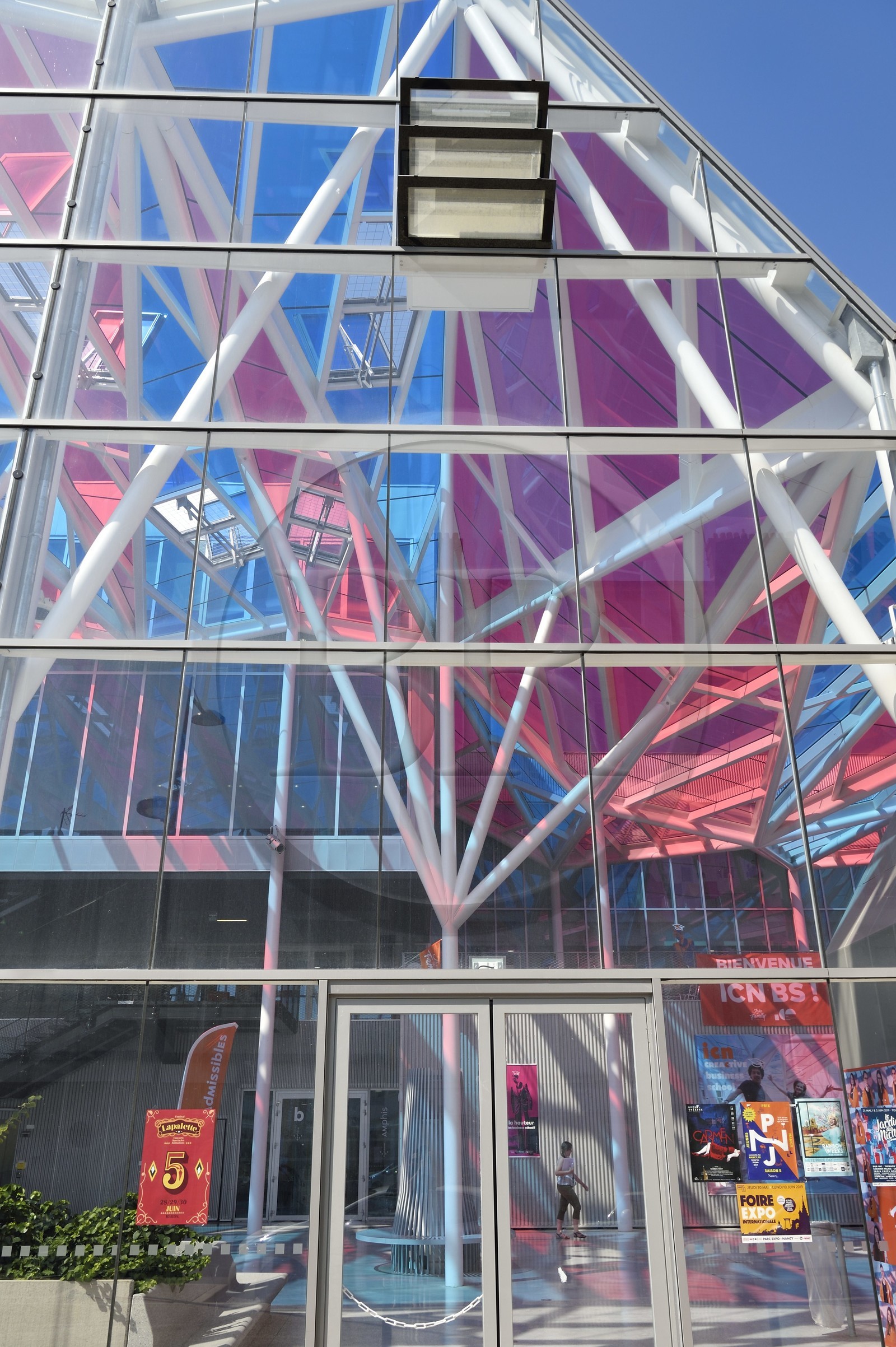 France, Meurthe et Moselle, Nancy, ARTEM university campus (Art, Technology, Management)