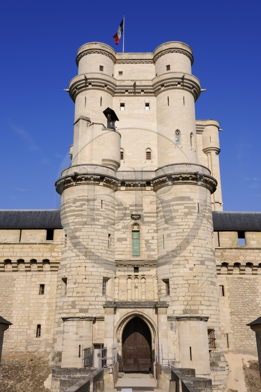France, Val-de-Marne (94), Vincennes, le château de Vincennes, le donjon