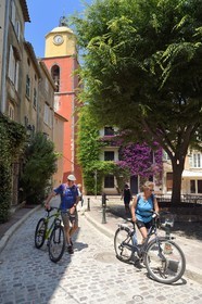 France, Var, Saint-Tropez, place de l'Ormeau, Notre Dame de l'Assomption parish church