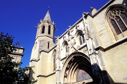 France, Vaucluse (84), Carpentras, la cathédrale Saint-Siffrein (Comtat Venaissin)