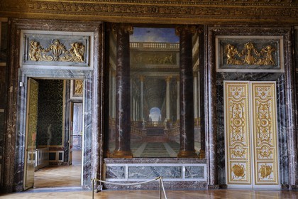 France, Yvelines (78), château de Versailles, classé Patrimoine Mondial de l'UNESCO, les Grands Appartements, salon de Venus