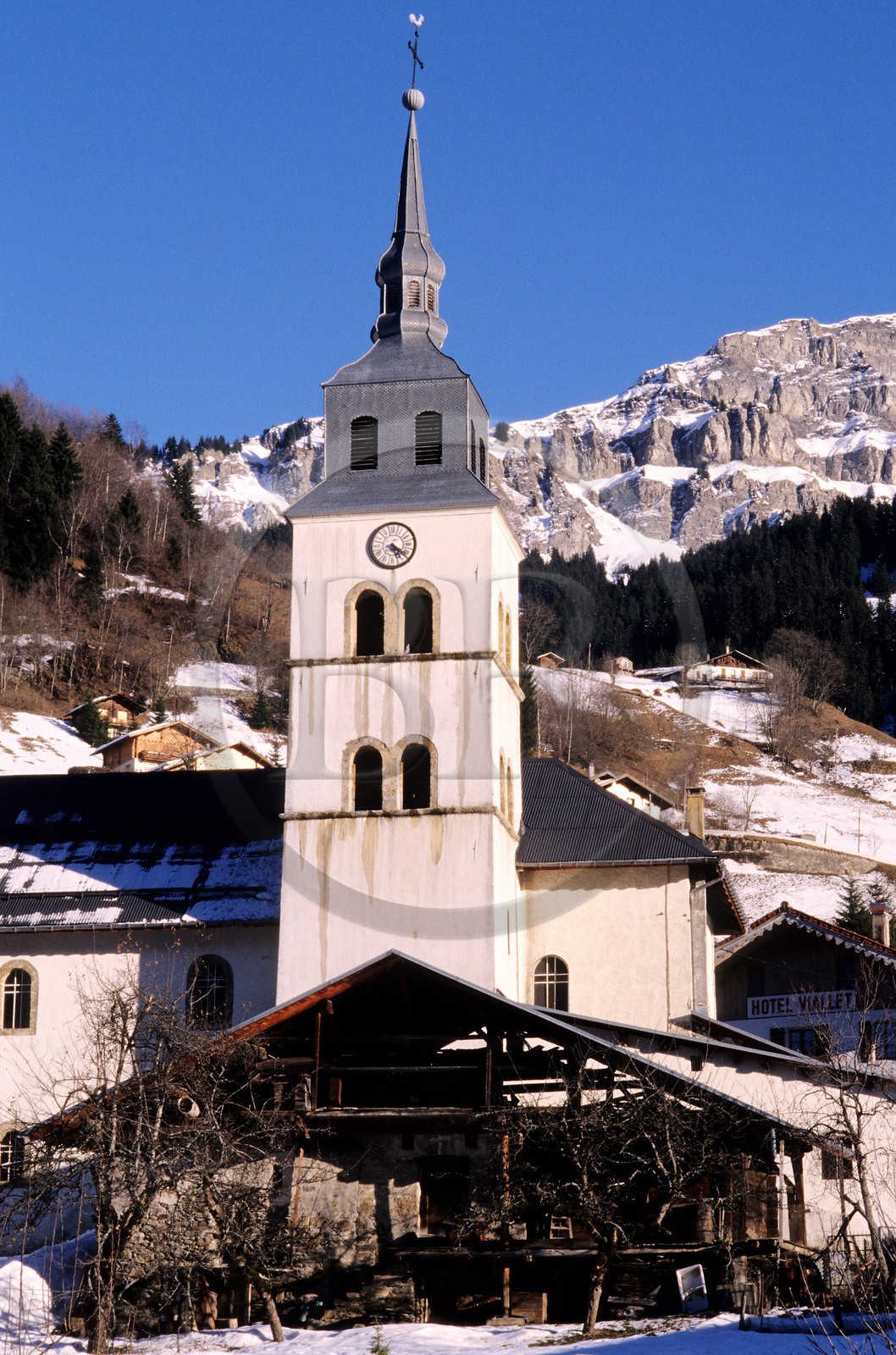 France, Savoie (73), église d'Arêches-Beaufort