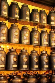 France, Nord, Lille, old town, inside the famous Meert cake shop (Esquermoise street)