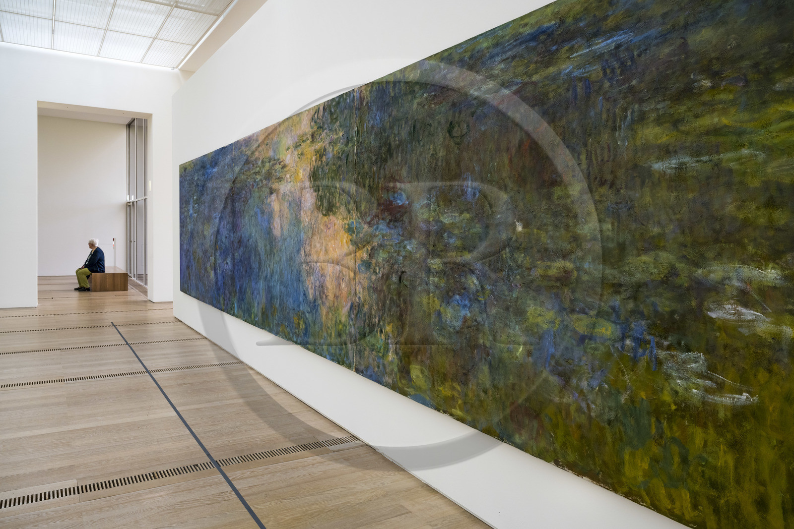 Suisse, Bâle, Riehen, fondation Beyeler, Le Bassin aux Nymphéas de Claude Monnet