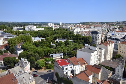 France, Allier (03), Vichy, le parc des Sources au coeur de la ville