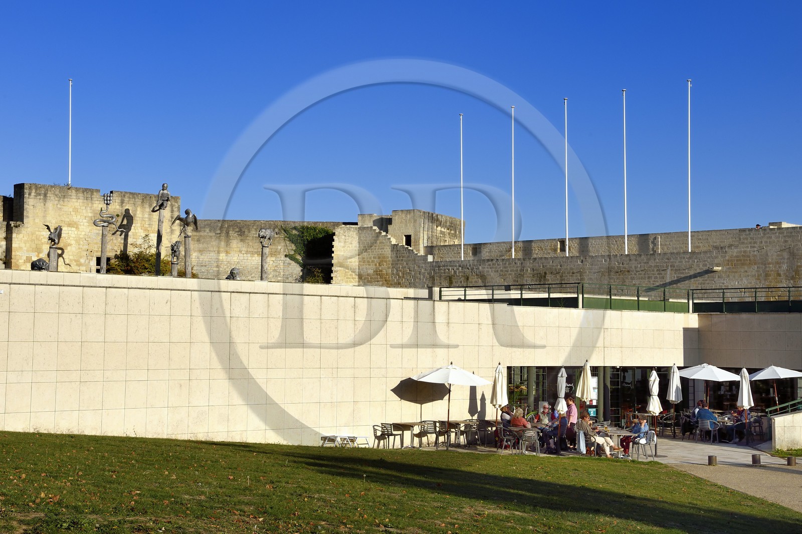 France, Calvados (14), Caen, le château ducal de Guillaume le Conquerant, le Musée des Beaux-Arts