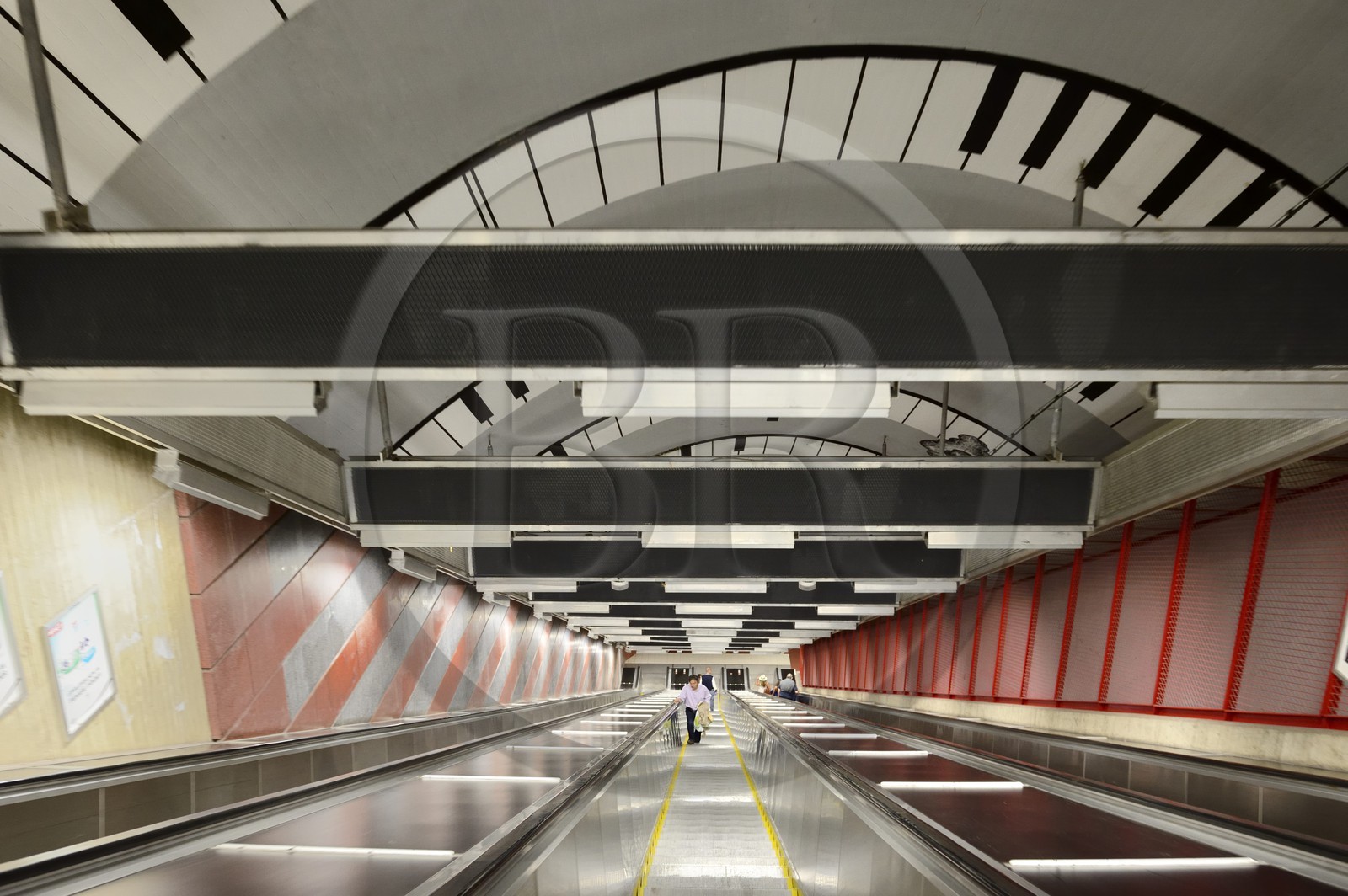 Suède, Stockholm, station de métro (Stockholms tunnelbana), de nombreuses stations exposent des œuvres d'art, station de métro Kungstradgarden