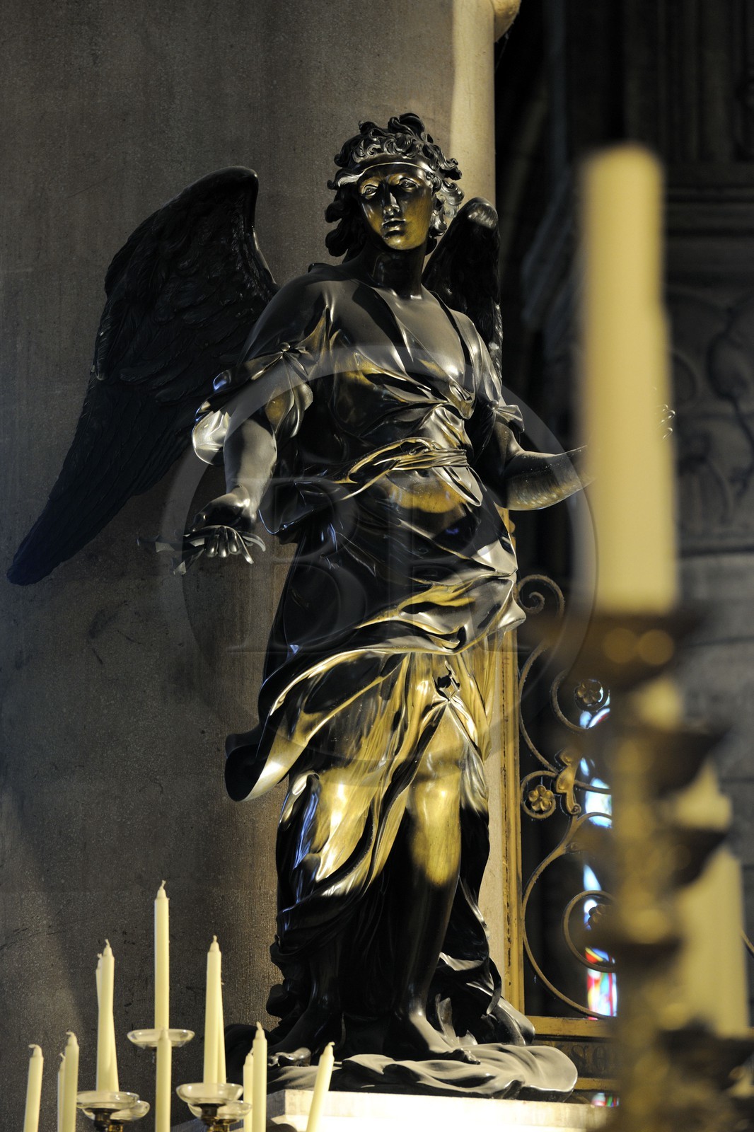 France, Paris (75), île de la Cité, la cathédrale Notre-Dame, le choeur