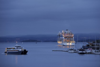 Norvège, le port d'Oslo