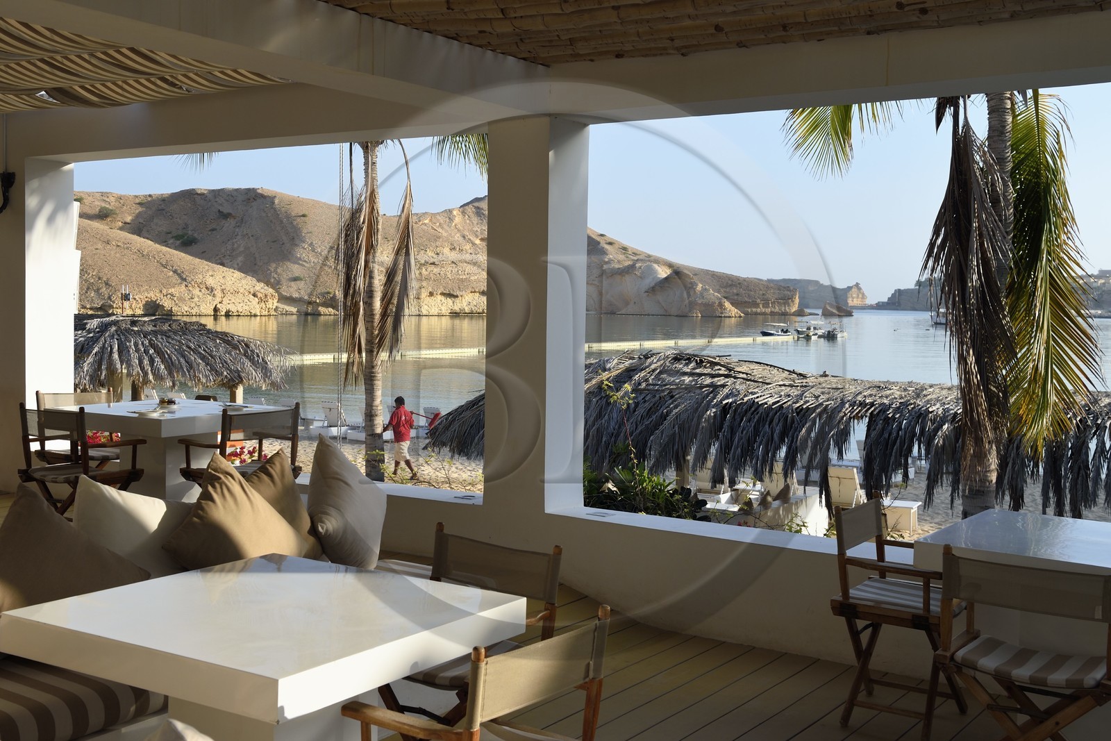 Sultanat d'Oman, Mascate, Qantab, Al-Jissah bay, Muscat Hills Resort