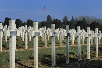 France, Meuse (55), Douaumont, bataille de Verdun, ossuaire de Douaumont, nécropole nationale