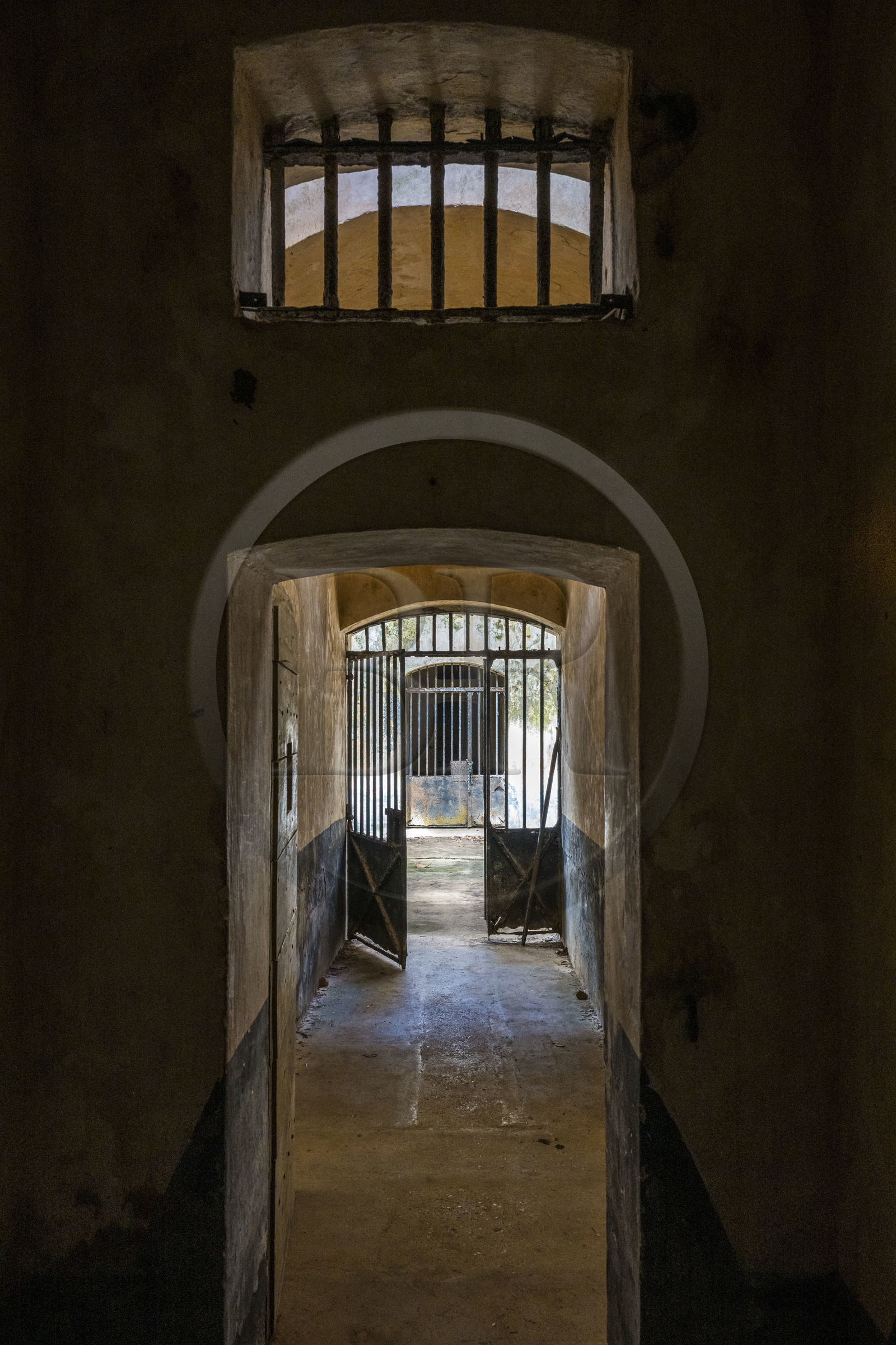 France, French Guiana, Kourou, Salvation Islands (Iles du Salut), Royal Island, the penal colony disciplinary unit for recalcitrant convicts