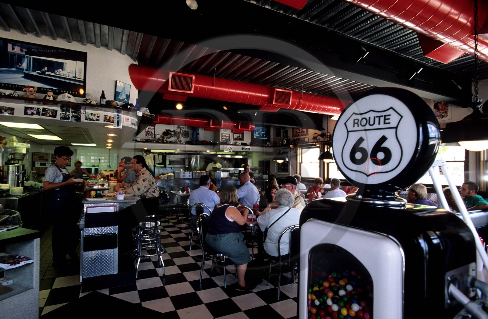 Etats-Unis, Floride, Daytona Beach, Daytona Dinner (restaurant)