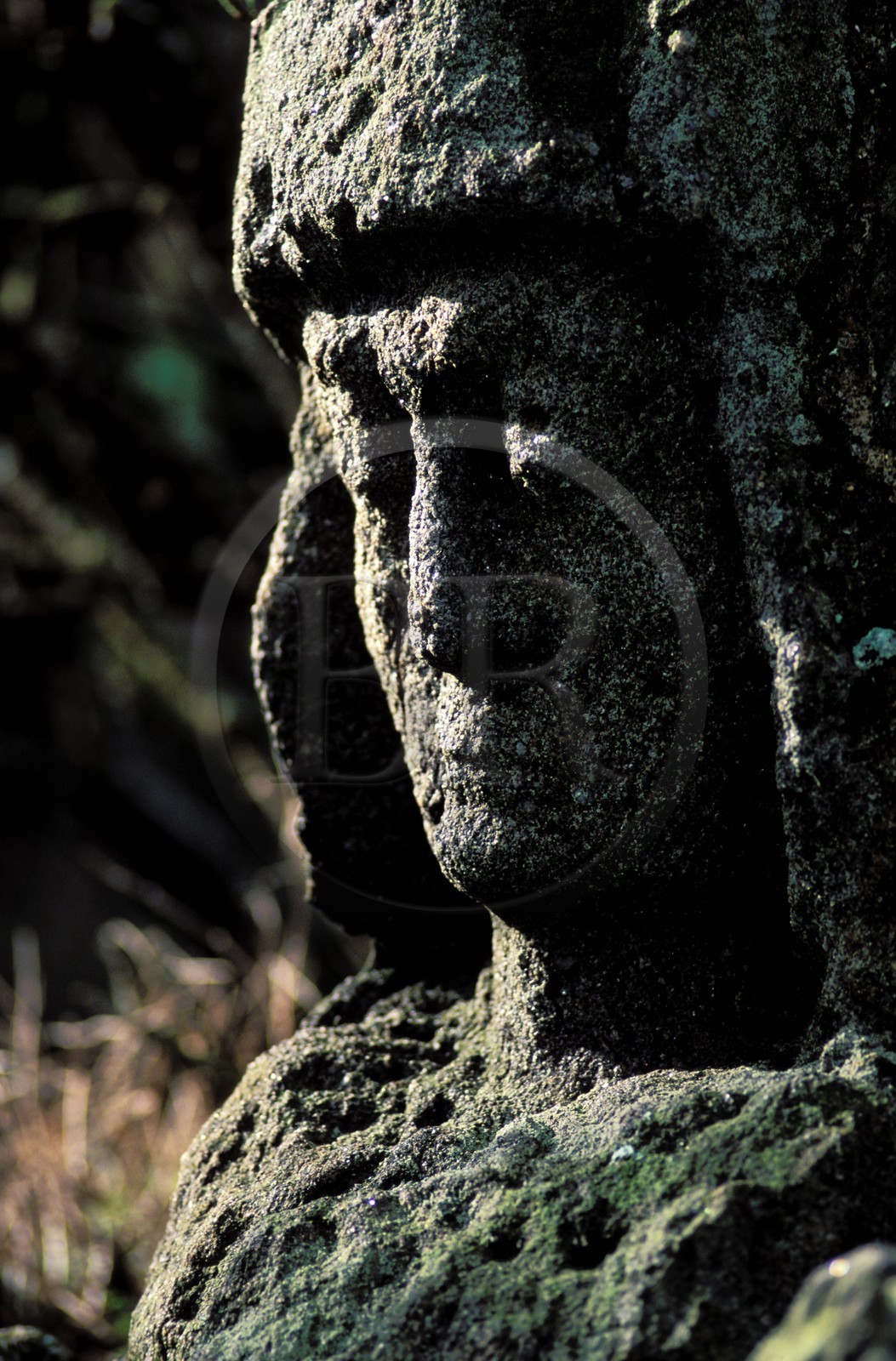 France, Ille et Vilaine, Rotheneuf, the sculpted Rocks from the father Foure between 1870 and 1900)