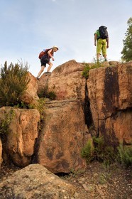 France, Var, between Bagnols en Foret and Roquebrune sur Argens, hike in the Gorges du Blavet