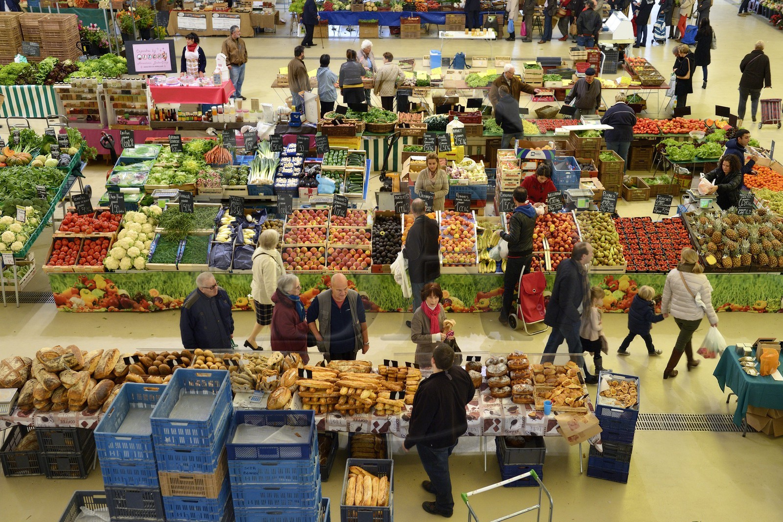 France, Marne (51), Reims, les halles du Boulingrin
