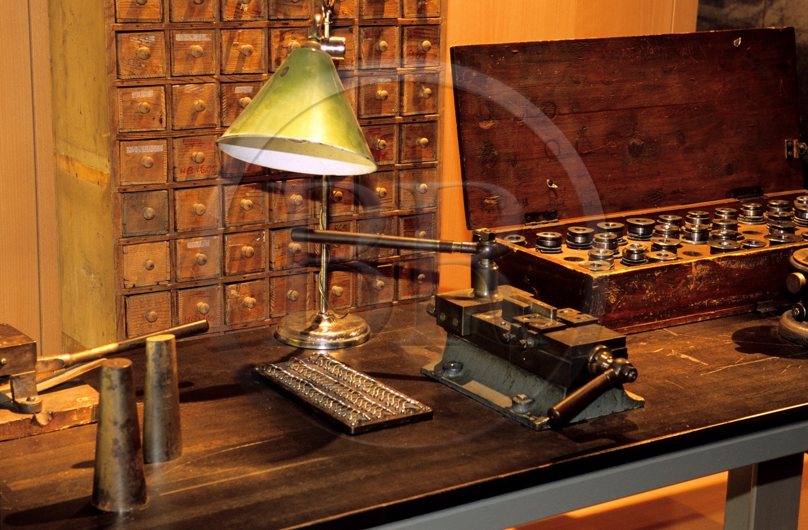 France, Jura, Morez, glasses museum