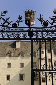 United Kingdom, Scotland, Borders, Tweed Valley, castle of Traquair House