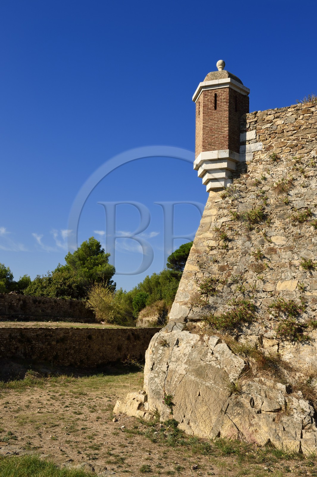 France, Var, Saint-Tropez, 16th century citadel watchtower