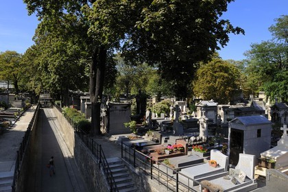 France, Paris (75), le cimetière de Montmartre