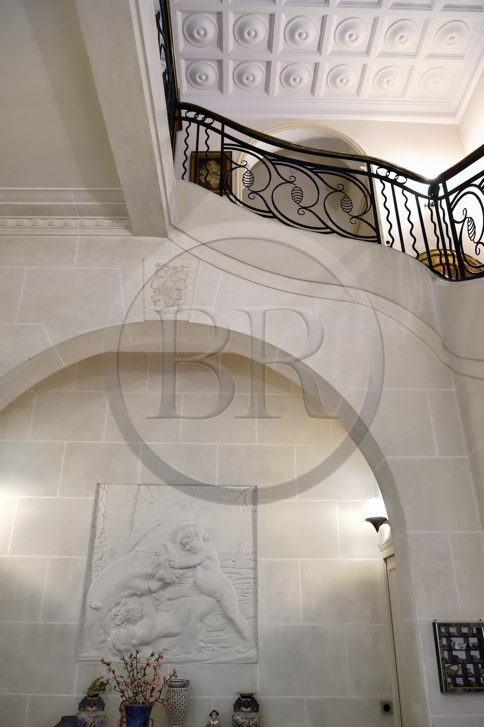 France, Allier (03), Vichy, villa art Déco René Jeux