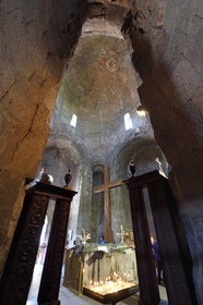 Georgia, Mtskheta Mtianeti region, Mtskheta, Jvari Monastery (Holy Cross Church), listed as World heritage by UNESCO
