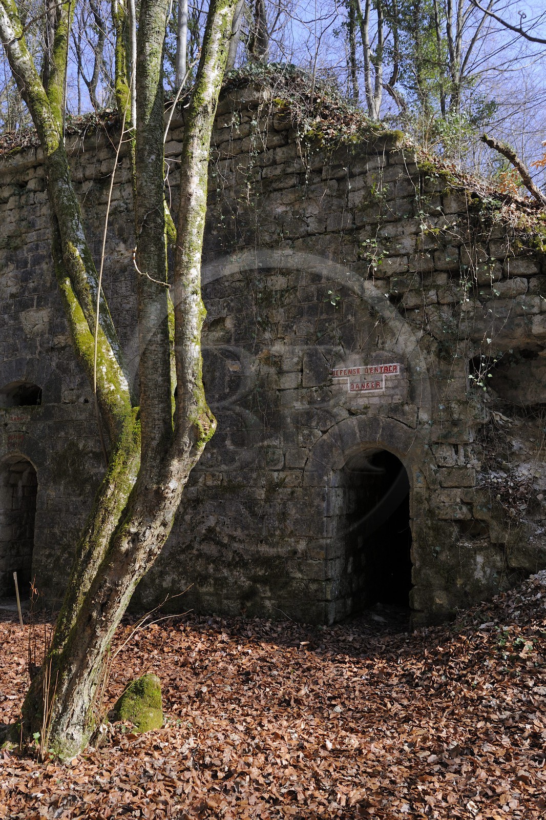 France, Meuse (55), région de Verdun, le Fort de Souville