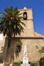 France, Var (83), Grimaud, l'église Saint Michel