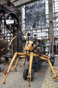 France, Loire-Atlantique, Nantes, gallery of the Machines de l'Ile in the hangars of former shipyards, an artistic project created by François Delaroziere and Pierre Orefice, a Mechanical Ant