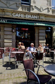France, Bas-Rhin (67), Strasbourg, quartier de la Neustadt datant de la periode allemande, le Café Brant