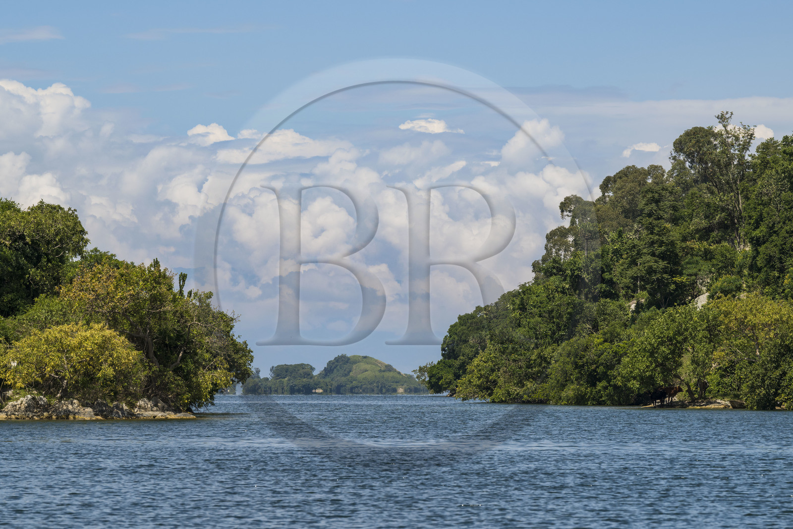 Rwanda, Western Province, Karongi (formerly named Kibuye), small islands on the lake Kivu