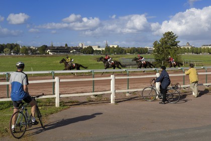 France, Calvados, Caen, place La Prairie, racecourse
