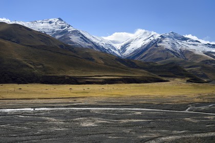 Azerbaïdjan, région de Quba (Guba), chaine de montagne du Grand Caucase, la vallée de la route Xinaliq Yolu vers Khinalug