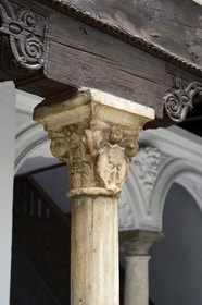 Espagne, Andalousie, Grenade, l'ancien quartier arabe de l' Albayzin classé Patrimoine Mondial de l'UNESCO, Hotel Casa del Capitel Nazari