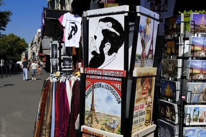 France, Paris (75), le boulevard de Clichy entre Pigalle et Blanche