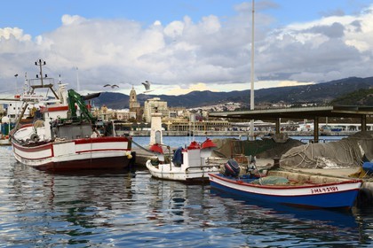 Spain, Andalusia, Malaga, the harbour