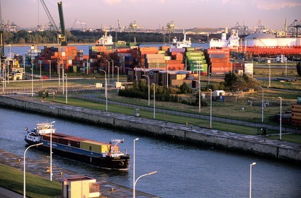 Belgium, Antwerp (Antwerpen), the industrial and commercial harbour