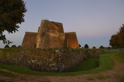 France, Moselle (57), parc régional des Vosges du nord, Bitche, la citadelle fortifiée par Vauban