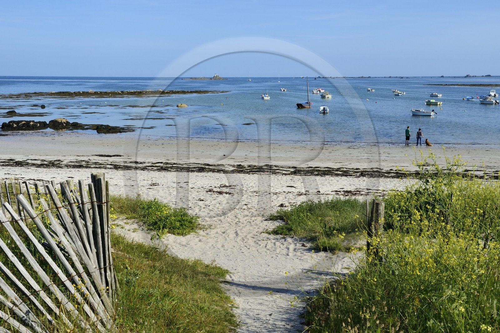 France, Finistere, Pointe de Penmarch beach