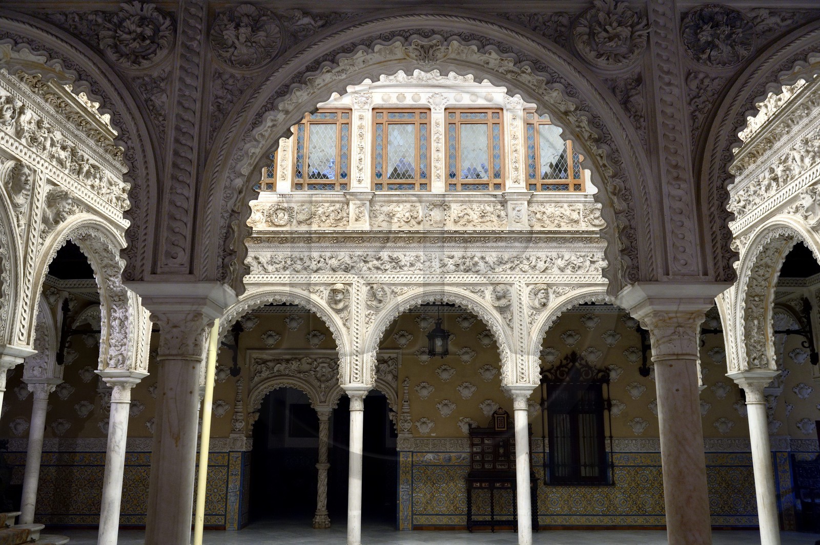 Espagne, Andalousie, Séville, Casa Palacio de Guardiola à la Puerta de Jerez