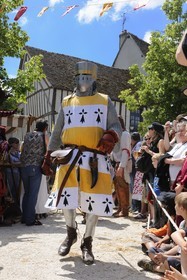 France, Seine et Marne (77), Les Médiévales de Provins, ville classée Patrimoine Mondial de l'UNESCO, place du Châtel