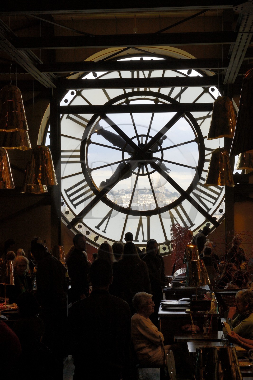 France, Paris (75), musée d'Orsay, le café Campana