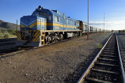 Namibie, région de Erongo, le train Shongololo express