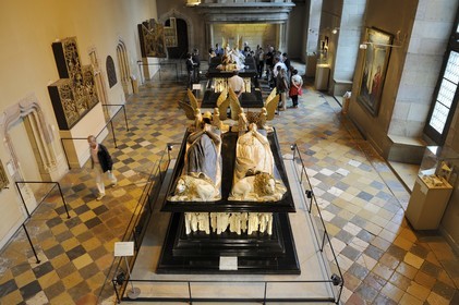 France, Côte d'Or (21), Dijon, Palais des Ducs, tombeau de Jean sans Peur et de Marguerite de Bavière