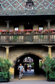 France, Haut-Rhin (68), Colmar, l' ancienne douane (Kaufhaus) datant de 1480