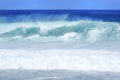 France, île de la Réunion, la côte sud, plage de Grand-Anse