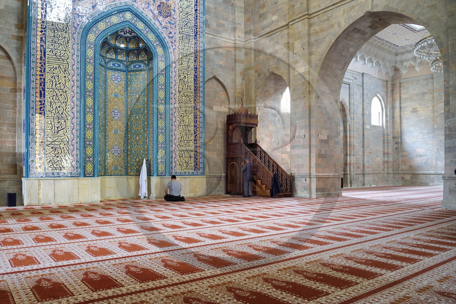 Azerbaïdjan, Shamakhi (Chemakha), la mosquée Juma